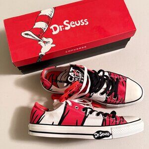 Dr. Seuss x Converse Cat in the Hat Low Top Sneakers NEW | NIB | Size 10